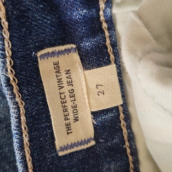 Madewell "The Perfect Vintage Wide-Leg" High Rise Button Fly - Picture 6 of 8